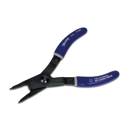 Williams Williams Fixed Tip Retaining Ring Plier, Internal JHWPL-532