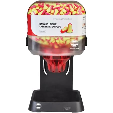 Honeywell Howard Leight Prefilled Laser Lite Antimicrobial-Protected Dispenser HL400-LL-INTRO-AM