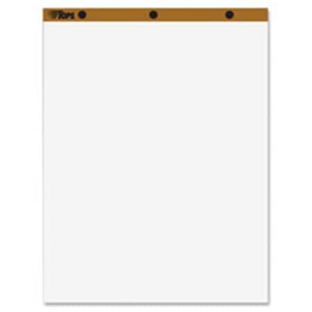 Tops Easel Pad- Plain- 50 Sheets- 27 in. x 34 in.-  White, 2PK TOP7903