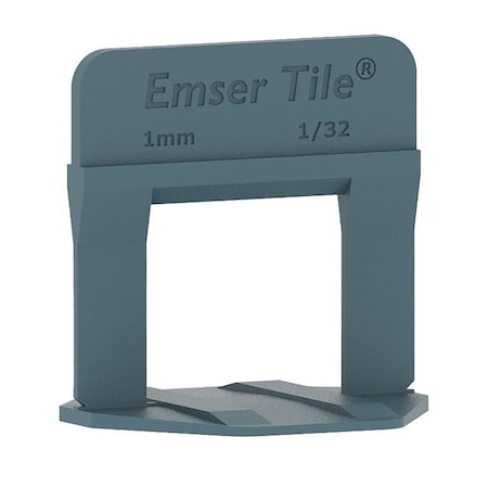 Emser Tile E-LEVEL Series Tile Leveling Spacer, 1/32 in Thick, 2PK ZEP132E2000