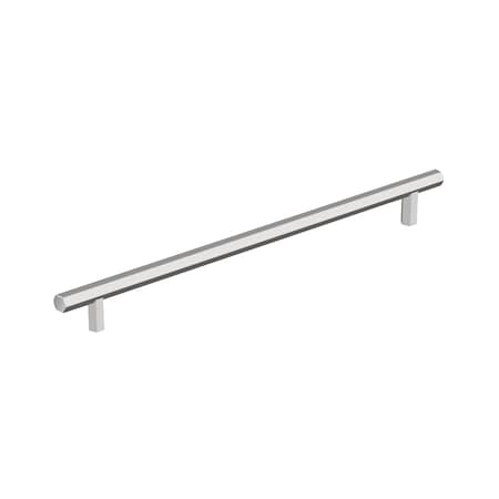 Amerock Caliber 10-1/16 in 256 mm Center-to-Center Polished Chrome Cabinet Pull BP3687726