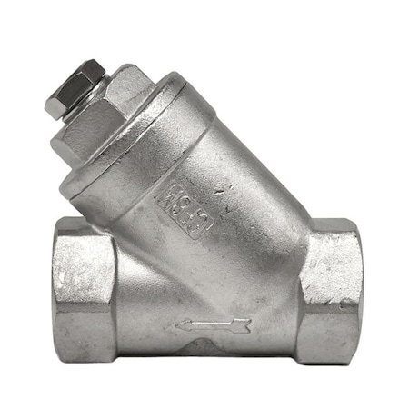 Discover 1/4 in. Stainless Steel Y-Strainer 316SS 102668