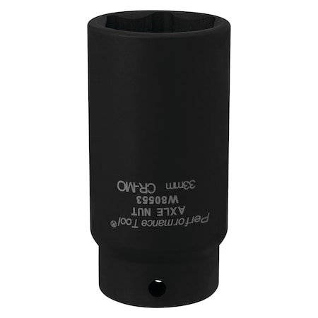 Performance Tool 33Mm Front Wheel Drive Axle Nut Socket, W80553 W80553