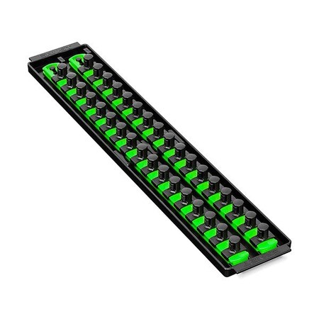 Ernst Manufacturing Socket Organizer, Green, 3 5/8" D 8487