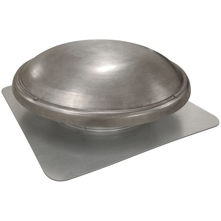 Master Flow ERV4 Power Attic Vent with Thermostat, 1000 cfm, 480 sq-in Net Free Ventilating Area, Steel ERV4