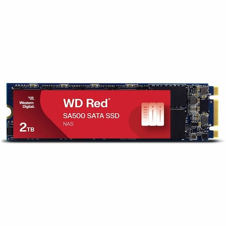 Sandisk Technologies WD Red SA500 WDS200T1R0B 2 TB Solid State Drive - M.2 2280 Internal - SATA (SATA/600) WDS200T1R0B-68A4Z0