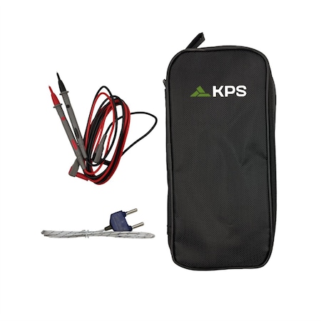 Kps By Power Probe Kps Dcm4000 True Rms Clamp Meter For Ac/Dc Voltage And Current KPSDCM4000T