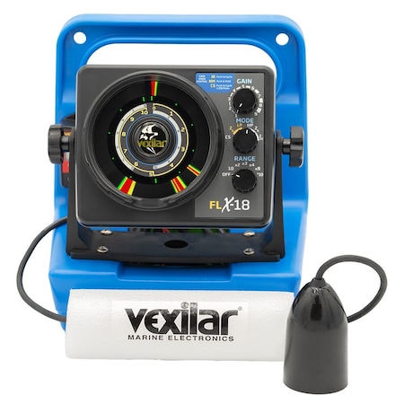Vexilar FLX-18 Genz Pack w/12 Degree Ice-Ducer and DD-100 GPX1812