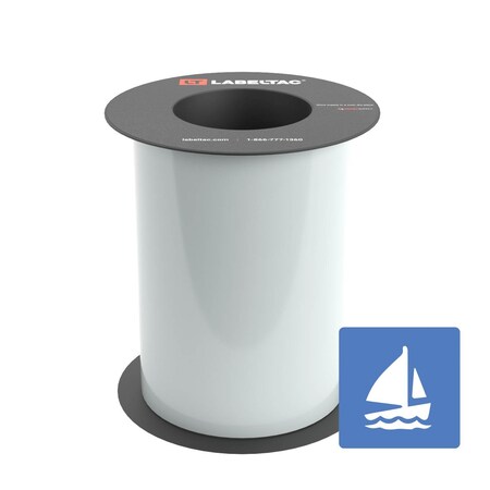 Labeltac Marine Supply 7in x 75ft LT9, Clear LT711MN-C