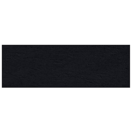 Apollo Tile Imprint 11.81inx35.44in Matte Black Ceramic Rectangle Wall and Floor Tile 11.62 sqft/case, 4PK IMPS88SLTBLKA