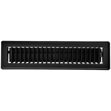 Imperial Register Floor, Black, 2.25X12IN RG0164