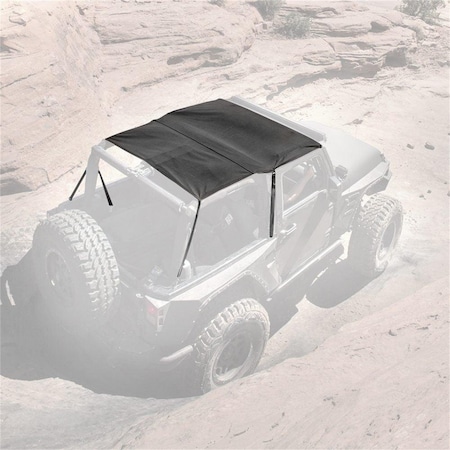 Smittybilt 1018 WRANGLER JK  2 DOOR EXTENDED TOP  BLACK DIAMOND 94235