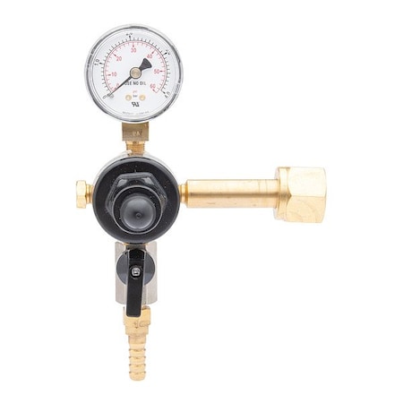 Harris Beverage Gas Regulator, 50 psig 3005231