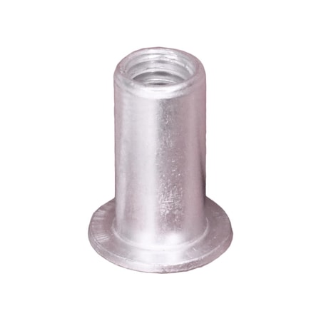 Auveco Large Flange Thin Sheet Aluminum Nutsert 8-32 Threads, 50PK 16177