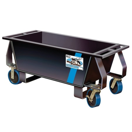 Kraft Tool Kraft Tool 10 Cu. Ft. Steel Mortar Box w/Casters BC211