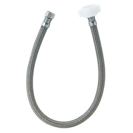 Brasscraft Speedi Plumb PLUS 3/8'' C X 1/2'' F X 20'' L Polymer Faucet Connector PSB836