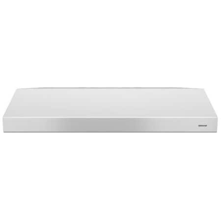 Broan-Nutone 30 in. Glacier Series Under Cabinet Convertible Hood, White BR570703