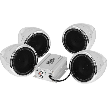 Boss Audio Bluetooth All-Terrain Speaker and Amplifier System, 1000 Watts MC470B