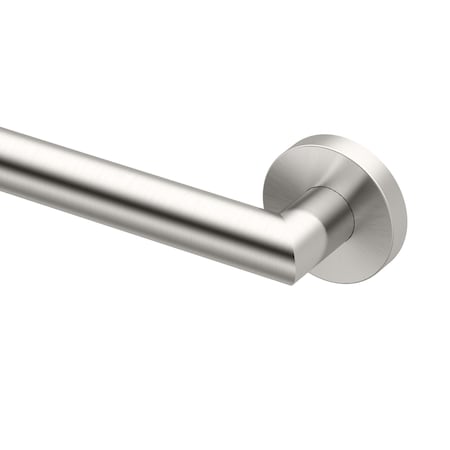 Gatco Glam 18" Stainless Steel ADA Compliant Grab Bar, Satin Nickel 972