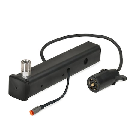 Safetywhips Warning Whip Mount, Black, Steel, 12.25 Length HMSDQD