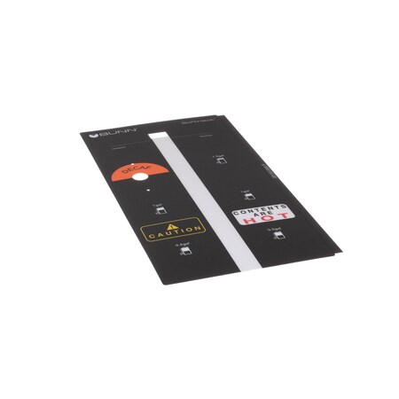 Bunn DECAL, DECOR W/INDICATORS1.5G 28159.0000