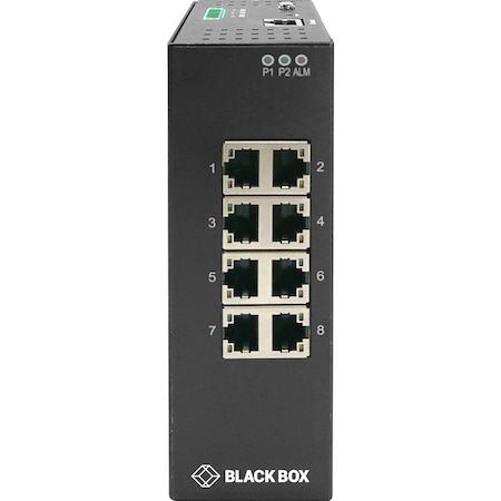 Black Box BLACK BOX Ethernet Switch 8-Port 10/100/1000 Mb/s Managed LIG1080A