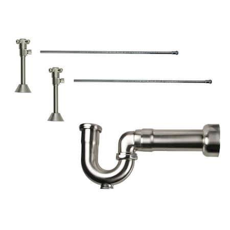 Mountain Plumbing Lavatory Kit - Brass 1/4 Turn Valve (MT416X) Angle Sweat in Oil-Rubbed Bronze MT8120X-NL/ORB