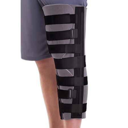 Medline Cut-Away Knee Immobilizer, 19in, Universal ORT2420019
