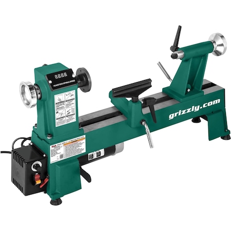 Grizzly 12" x 18" Variable-Speed Benchtop Wood Lathe T25920