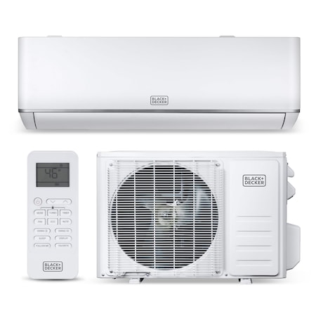 Black & Decker 9,000 BTU Smart Mini Split Air Conditioner with Heat BSA0915TC