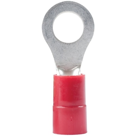 Gardner Bender Ring Terminal, 18 AWG, Vinyl Insulated, Crimp Termination Only 20-102