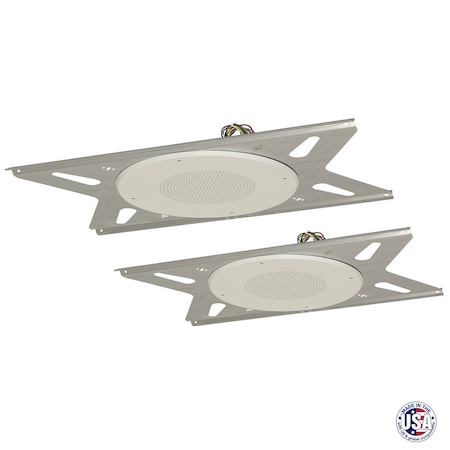 Lowell 8in Speaker Package 2-sets RPAK-810-72-LC