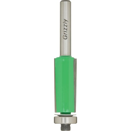 Grizzly Shear Cut Flush Trim Bit, 1/4" Shank C1353