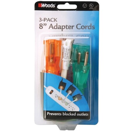 Southwire Tradesman Adapter Cord, 18 AWG Cable, 13 A 6991