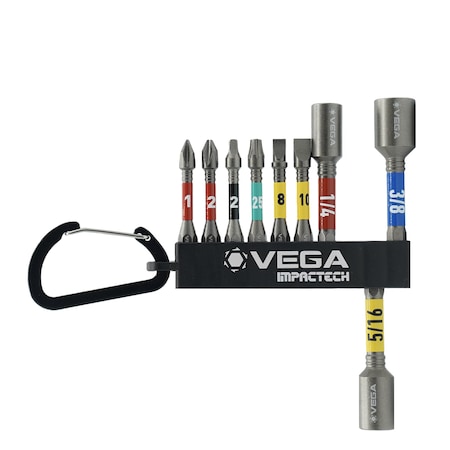 Vega Impactech Electrician Carabiner Set - 9pc TELECS9