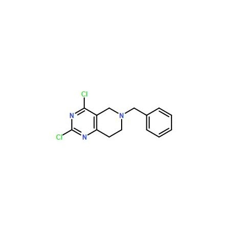 Ak Scientific 6-Benzyl-2, 4-dichloro-5, 6, 7, 8-tetrahydropyrido[4, 3-d]pyrimidine (1g), CAS 778574-06-4 W8429-1g