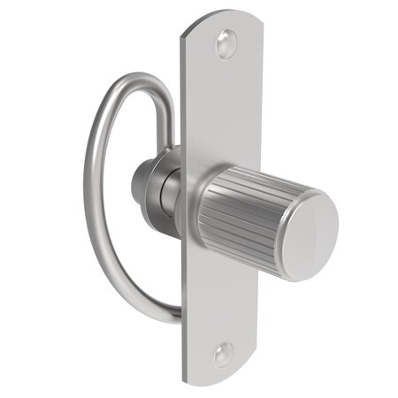 Southco Compression Latch, Self-Adjusting, Knurled Knob, Rivet / Screw thru hole Installation 57-10-202-40