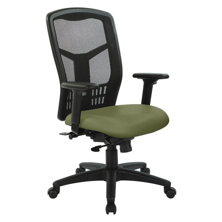 Office Star Products ProGrid High Back Managers Chair, Sage Dillon 90662-R106