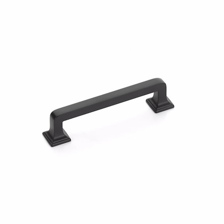 Schaub 3-1/2in Center to Center Menlo Park Cabinet Pull Matte Black Finish 522-MB