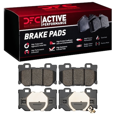 Dfc Active Performance, Disc Brake Pad Set,  1115-1347-00