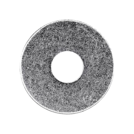 Auveco 3/8in Bolt Size 1 1/4in O.D. Fender Washer Zinc, 100PK 3553
