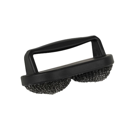Mr. Bar-B-Q Oversized Scrubber Brush, Stainless Steel Bristle 06470Y