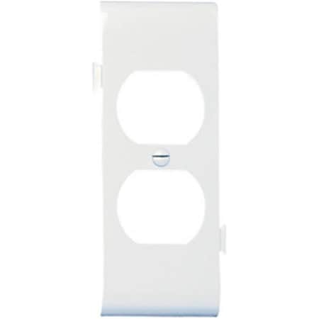Nextgen PJSC8W Sectional Duplex Receptacle Wall Plate, White NE579597