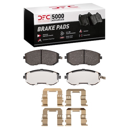 Dfc 5000 Advanced Disc Brake Pad Set,  1551-0929-01
