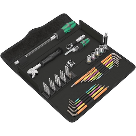 Wera Kraftform Kompakt F 1 screwdriving tool set for window installation, 36 pieces 5134013001