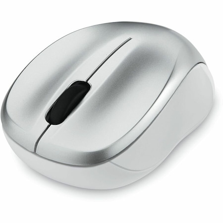 Verbatim Silent Wireless Blue LED Mouse - Silver - Blue LED/Optical - Wireless - Radio Frequency - Silver - 99777