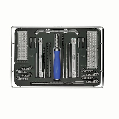 Jorgensen Laboratories 2.0/2.4 TPLO Implant Set J1552A