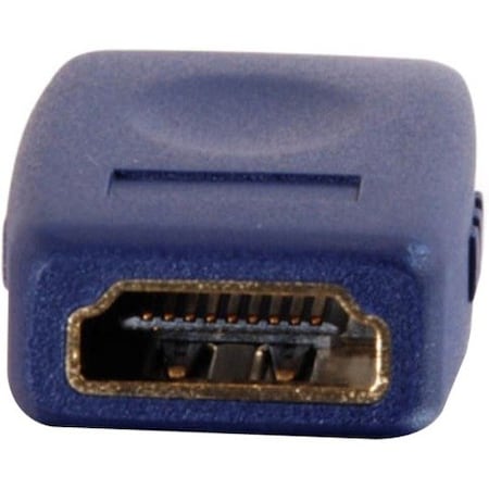 C2G C2G HDMI Coupler - Velocity - Female to Female - 1 x Type A Female - 1 x Type A Female - Blue 40970