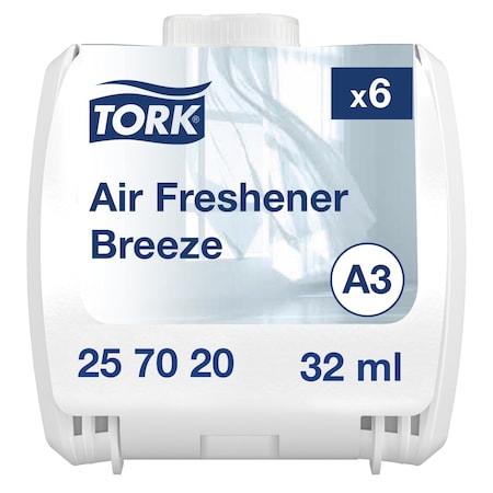Tork Air Freshener Refill, White, 4 3/8 in H 257020