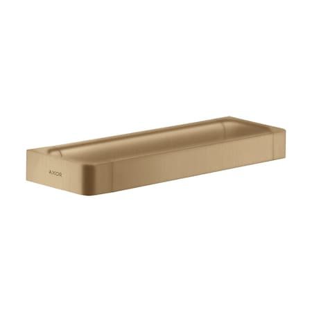 Axor Universal SoftSquare Towel Bar 12" in Brushed Bronze 42830140